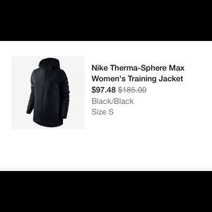 Nike Therma-Sphere Max Women's Training Jacket